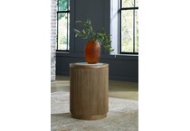 ashy light glazed wood   faux carrara marble top end table crr  