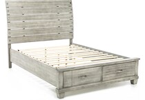 ashy light grey king bed package k  