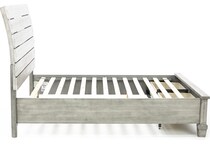 ashy light grey king bed package k  