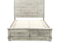 ashy light grey king bed package k  