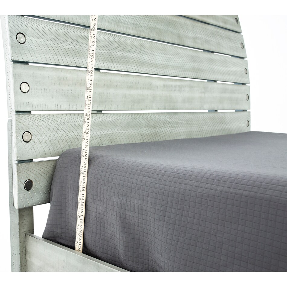 ashy light grey king bed package k  