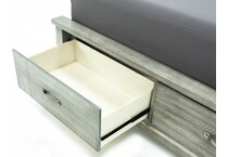 ashy light grey king bed package k  