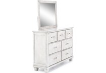 ashy light grey mirror   