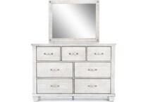 ashy light grey mirror   