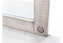 ashy light grey mirror   