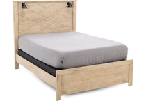 ashy light natural queen bed package qpk  