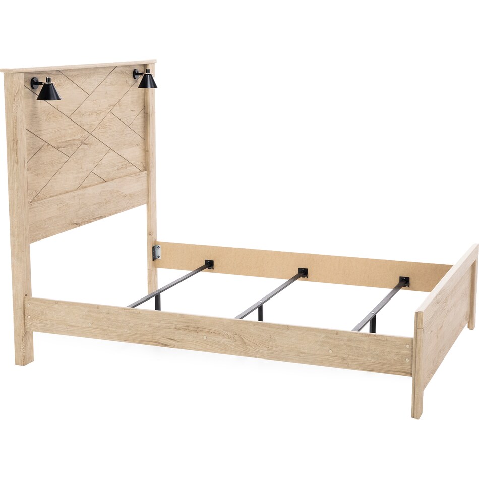 ashy light natural queen bed package qpk  