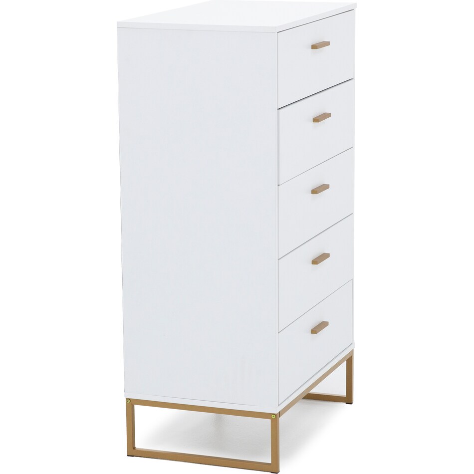 ashy matte white drawer   