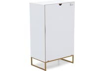 ashy matte white drawer   