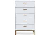 ashy matte white drawer   