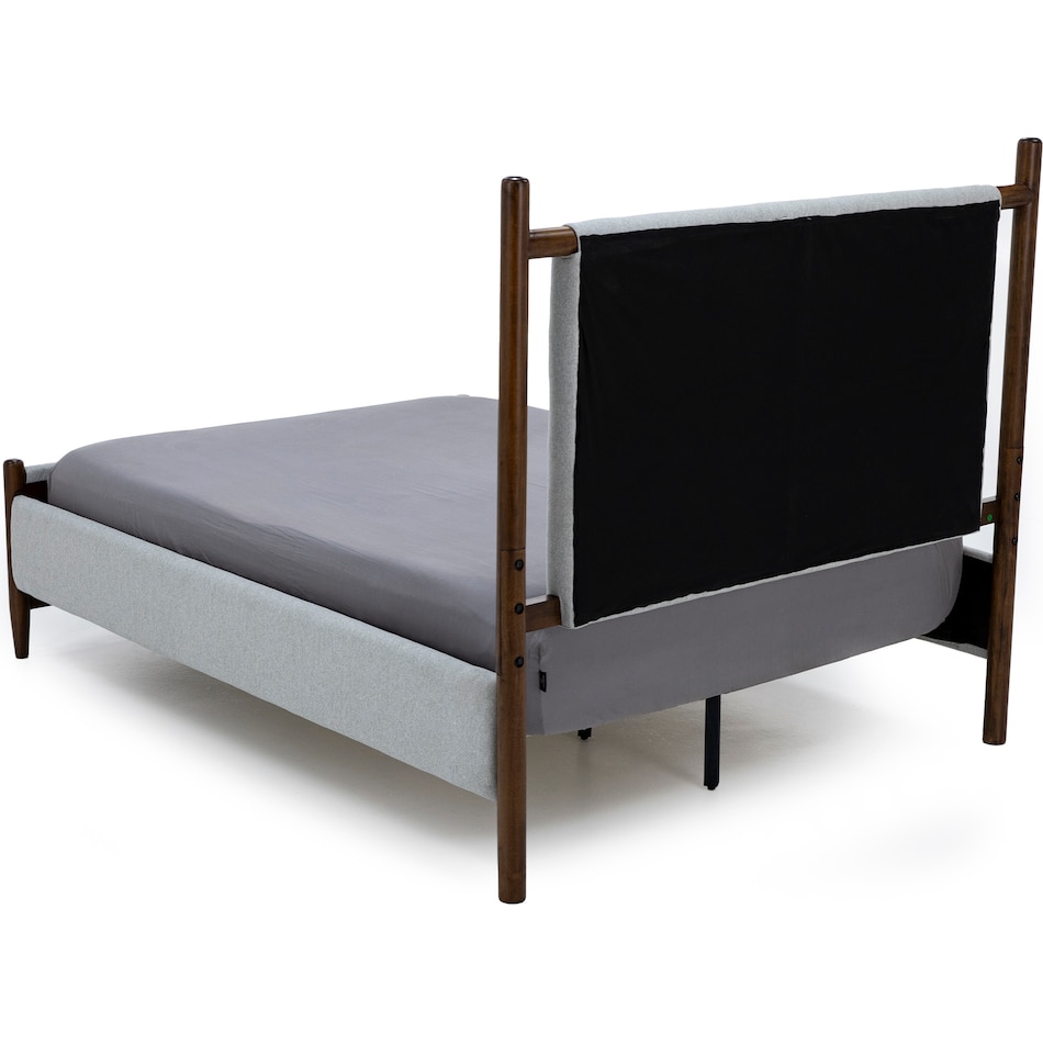 ashy medium brown   soft gray queen bed package uqp  