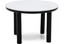 ashy mela black inch standard height round oval   