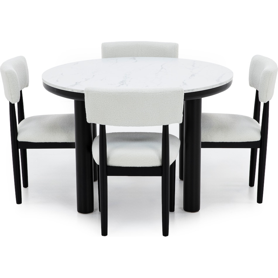 ashy mela black inch standard height round oval   