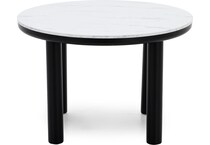 ashy mela black inch standard height round oval   