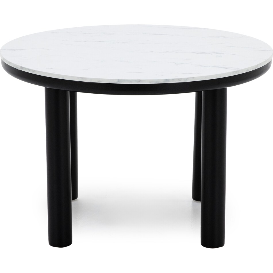 ashy mela black inch standard height round oval   