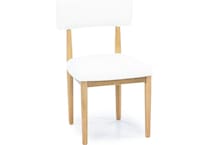 ashy mela natural inch standard seat height side chair   