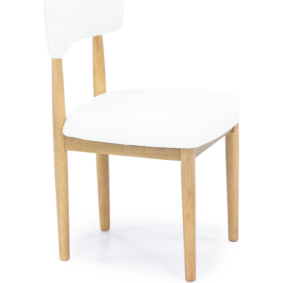 ashy mela natural inch standard seat height side chair   