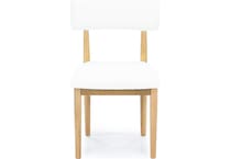 ashy mela natural inch standard seat height side chair   