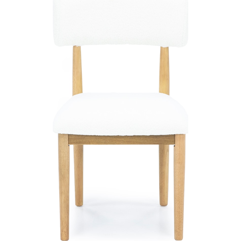 ashy mela natural inch standard seat height side chair   