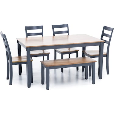 Caden 6PC Dining Set (One Box)