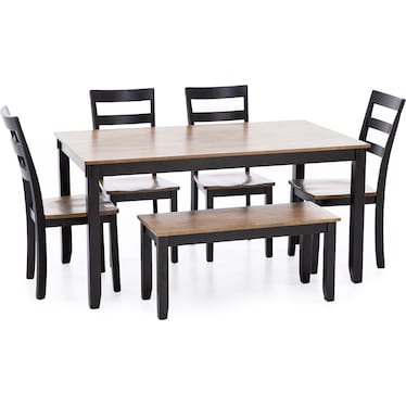 Caden 6pc Dining Set