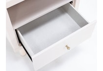 ashy pink single drawer   