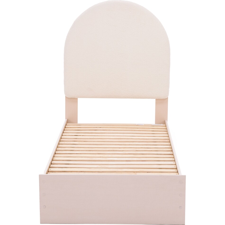 ashy pink twin bed package utp  