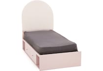 ashy pink twin bed package utp  