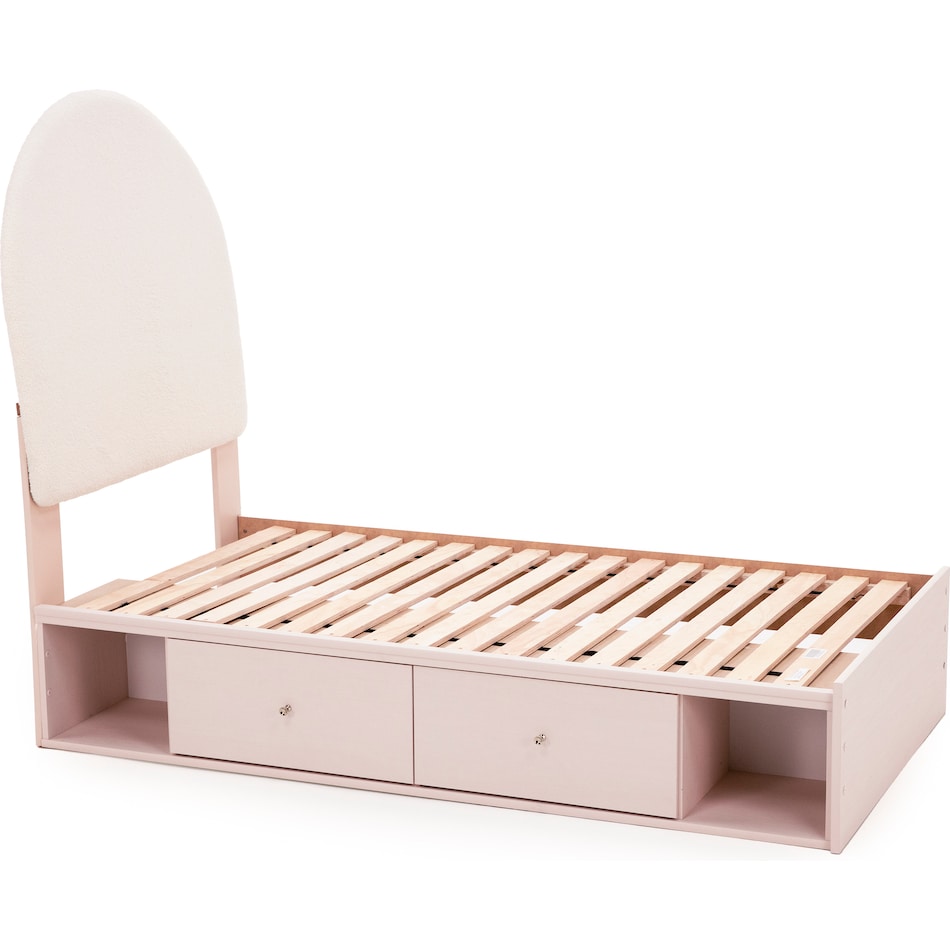 ashy pink twin bed package utp  