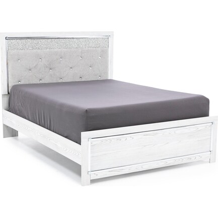 Alexa Queen Upholestered Panel Bed