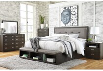 ashy queen storage footboard q  
