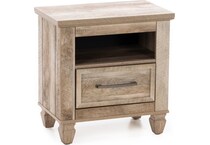 ashy sand single drawer   