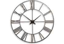 ashy silver clocks   