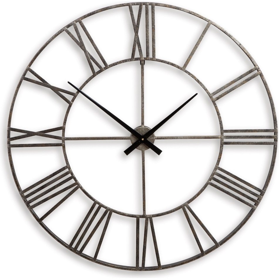 ashy silver clocks   