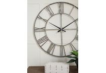 ashy silver clocks   