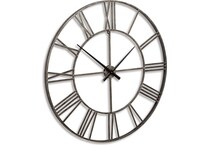 ashy silver clocks   