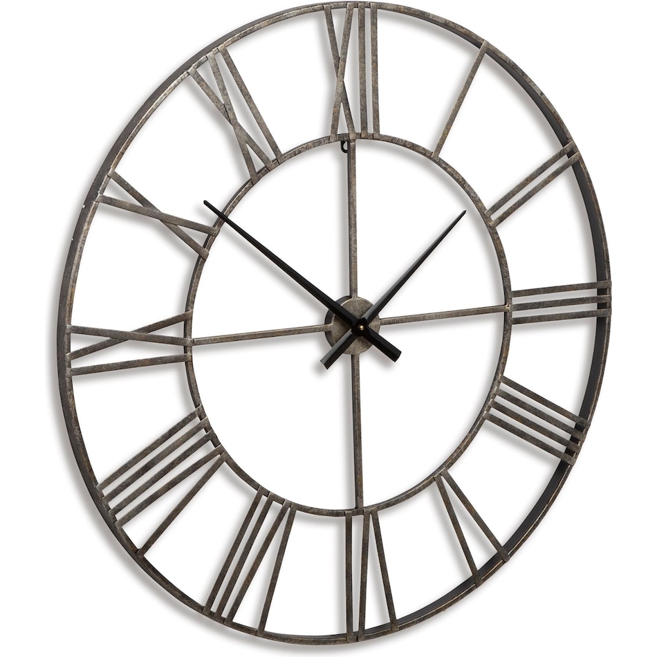 ashy silver clocks   
