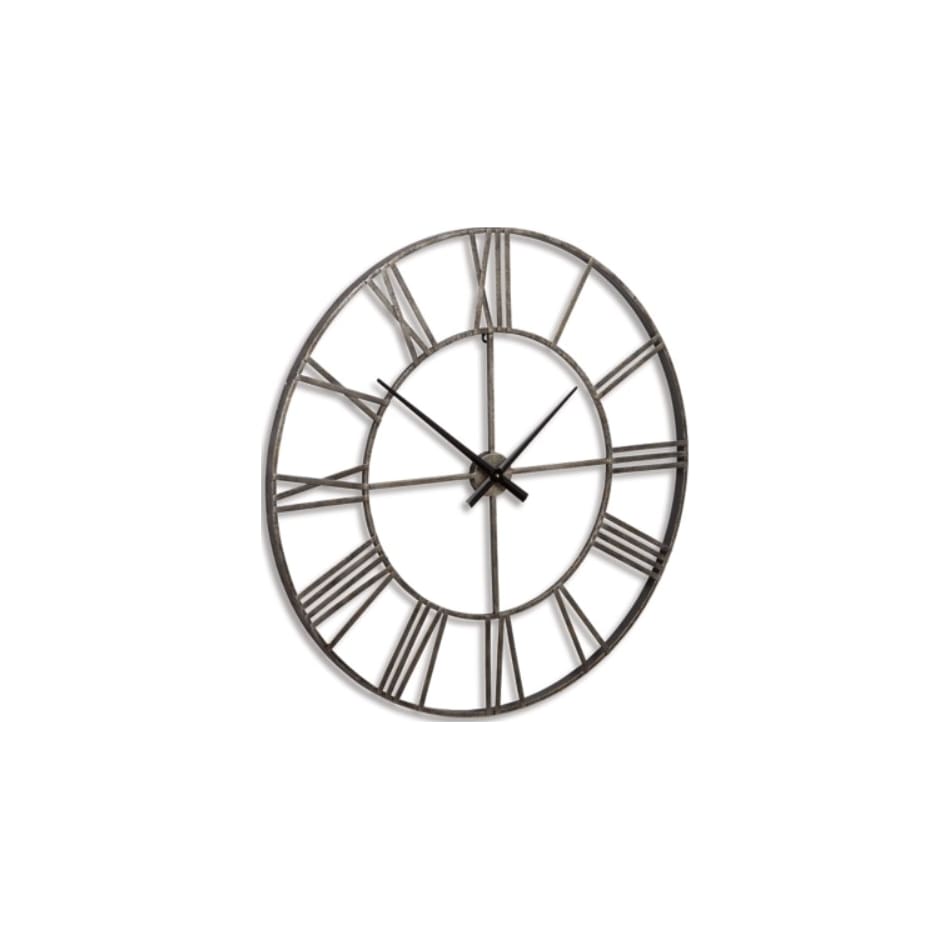 ashy silver clocks   