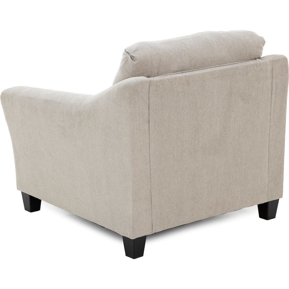 ashy tan chair and a half z  