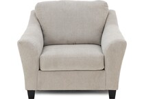 ashy tan chair and a half z  