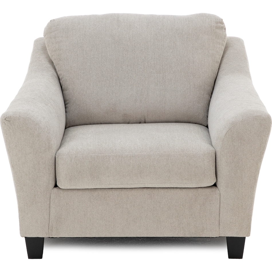 ashy tan chair and a half z  