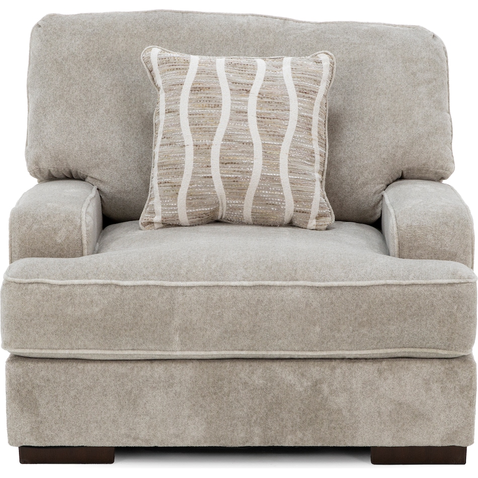 ashy tan chair and a half z  