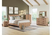 ashy tan queen bed package pqp  