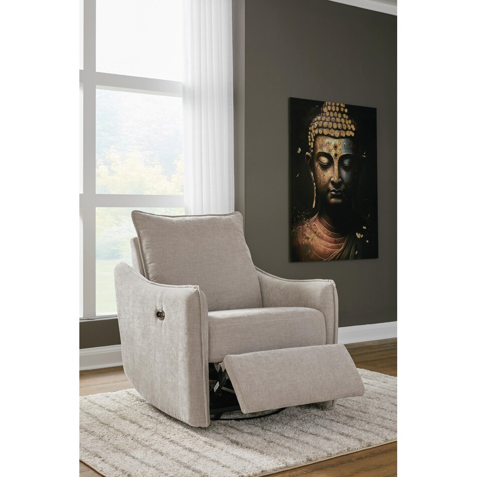 ashy tan recliner mto  