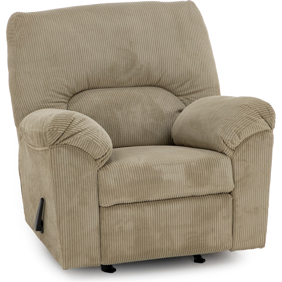 ashy tan recliner   