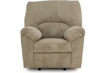 ashy tan recliner   