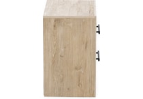 ashy tan two drawer   