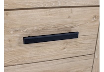 ashy tan two drawer   