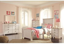 ashy twin bed package tp  