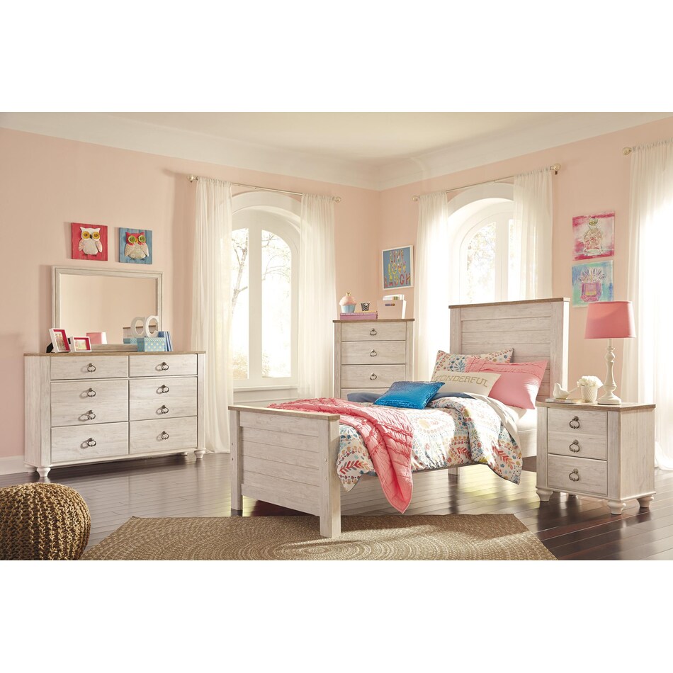 ashy twin bed package tp  